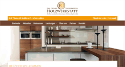 Desktop Screenshot of holzwerkstatt-ortloff.de