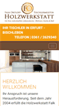 Mobile Screenshot of holzwerkstatt-ortloff.de